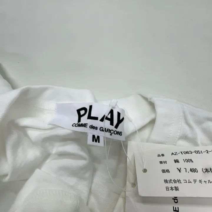 Comme des Garcons Comme des Garçons Play Black Heart T-Shirt 0079 Size M / US 6-8 / IT 42-44 - 6 Thumbnail
