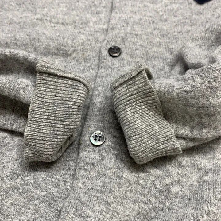 Comme des Garcons CDG Play Gray Knit Cardigan for Women 0079 Size L / US 10 / IT 46 - 10 Thumbnail