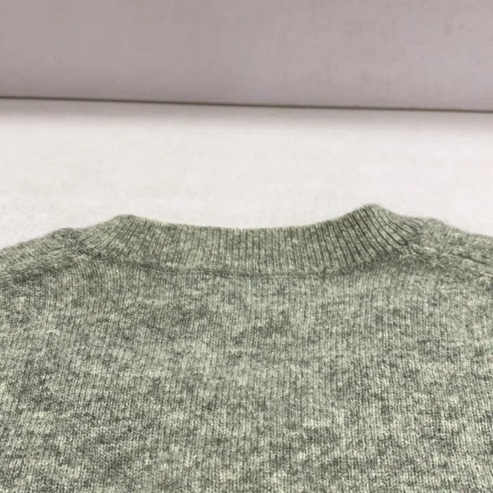 Comme des Garcons CDG Play Gray Knit Cardigan for Women 0079 Size L / US 10 / IT 46 - 6 Thumbnail