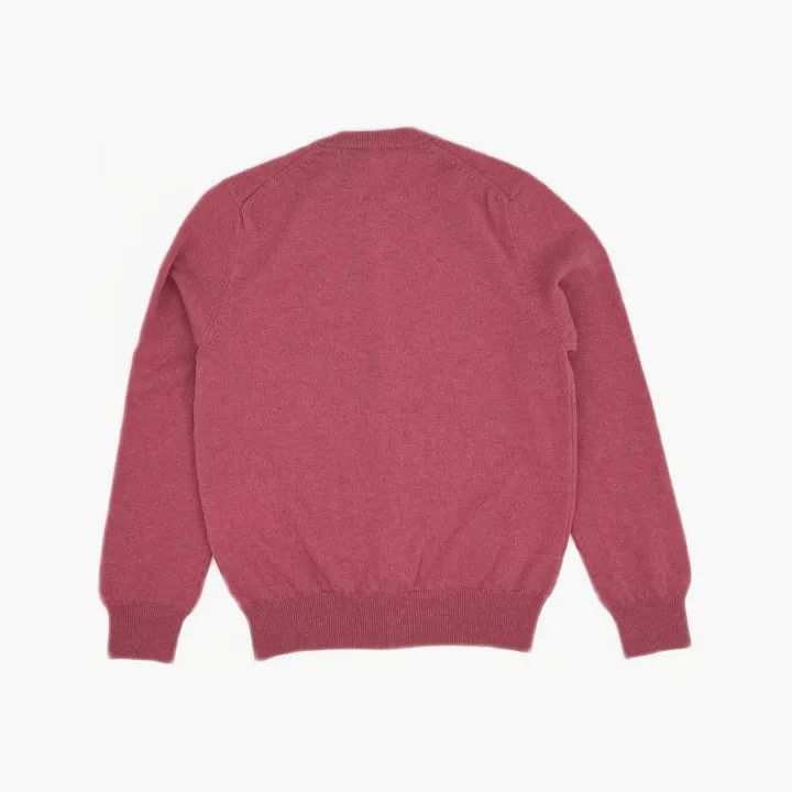 Comme des Garcons Comme des Garcons Play Pink Heart Embroidered Sweater 0079 Size S / US 4 / IT 40 - 3 Thumbnail