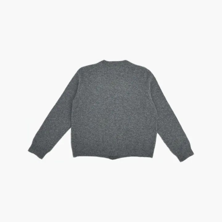 Comme des Garcons Comme des Garçons Play Gray Cardigan Sweater 0079 Size L / US 10 / IT 46 - 3 Thumbnail