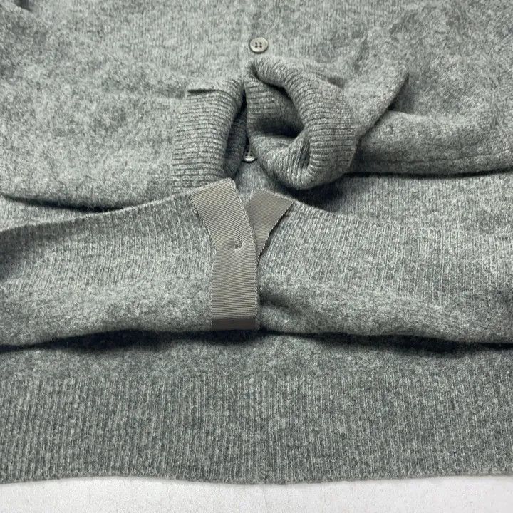 Comme des Garcons Comme des Garçons Play Gray Cardigan Sweater 0079 Size L / US 10 / IT 46 - 10 Thumbnail