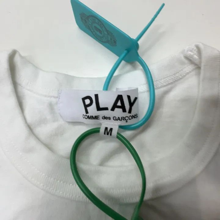 Comme des Garcons Comme des Garçons Play Heart Print T-Shirt 0079 Size M / US 6-8 / IT 42-44 - 2 Thumbnail