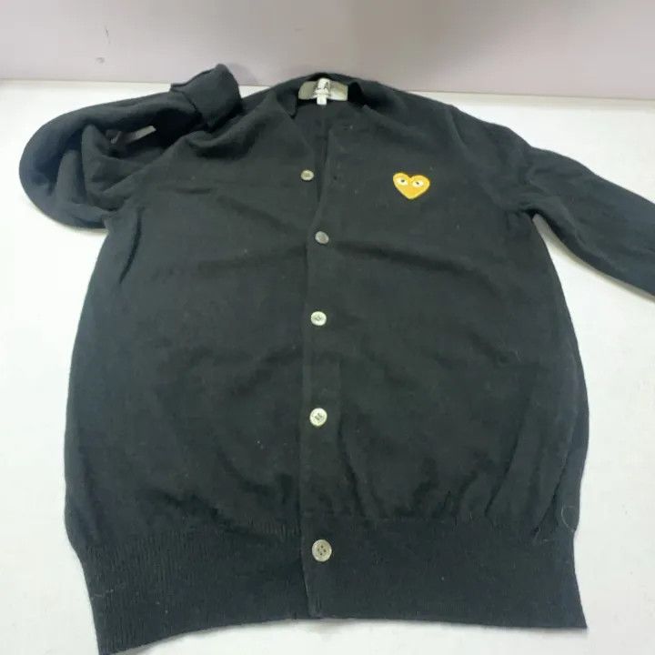 Comme des Garcons Comme des Garçons Play Black Cardigan 0079 Size L / US 10 / IT 46 - 8 Thumbnail
