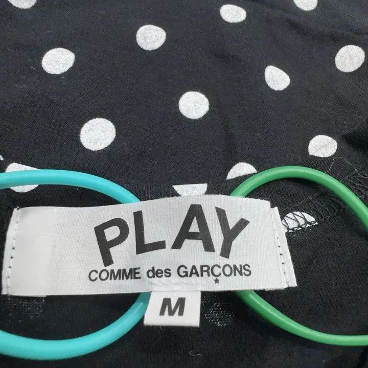 Comme des Garcons Comme des Garçons PLAY Polka Dot T-Shirt for Women 0079 Size M / US 6-8 / IT 42-44 - 2 Thumbnail