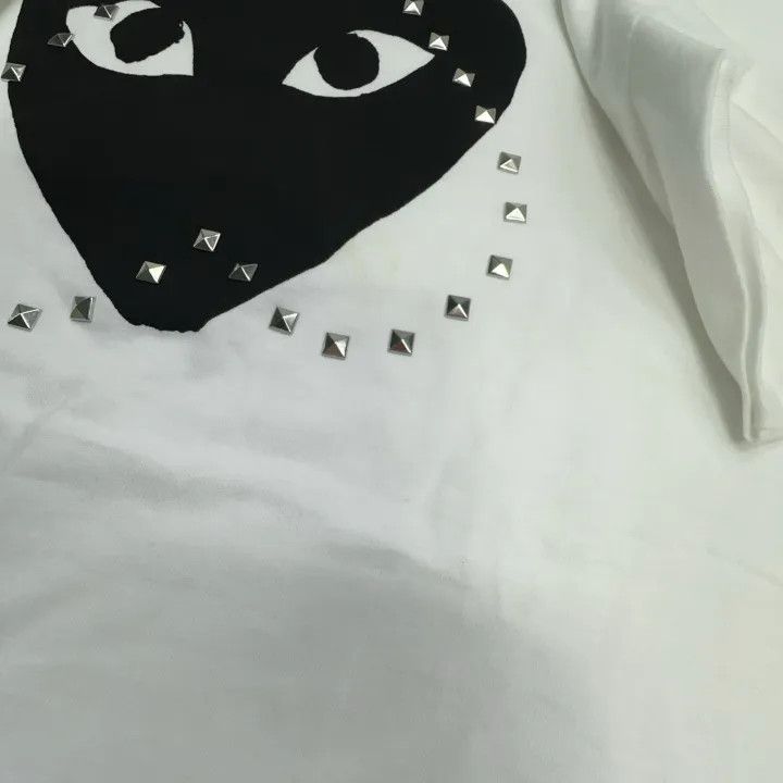 Comme des Garcons Comme des Garçons Play Heart Graphic T-Shirt 0079 Size M / US 6-8 / IT 42-44 - 4 Thumbnail