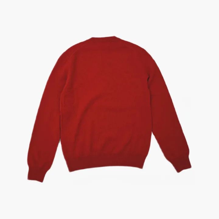 Comme des Garcons Comme des Garçons Play Red Heart V-Neck Sweater 0079 Size M / US 6-8 / IT 42-44 - 3 Thumbnail