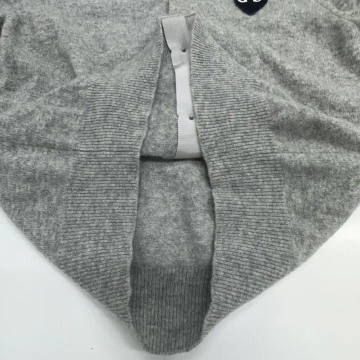 Comme des Garcons Comme des Garçons Play Gray Knit Cardigan 0079 Size M / US 6-8 / IT 42-44 - 9 Thumbnail