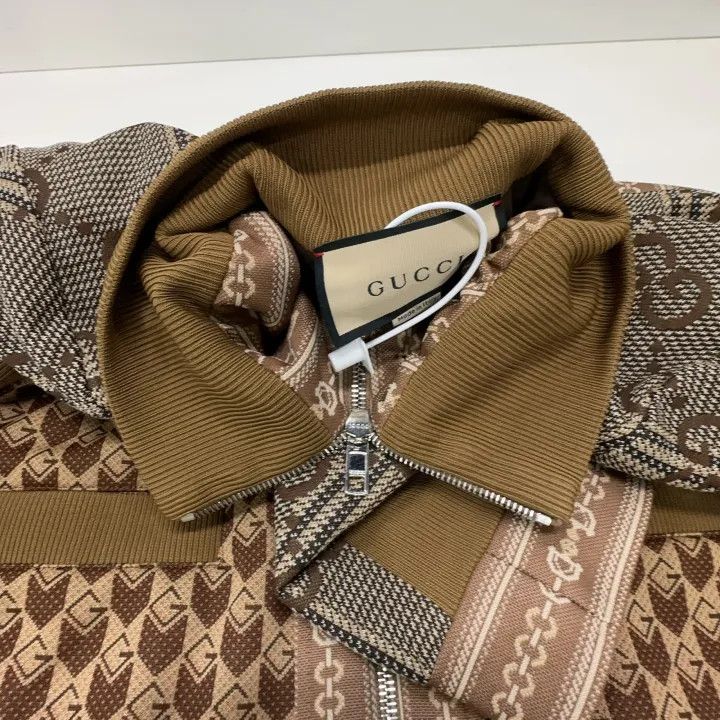 Gucci Gucci Logo Zip Casual Long Sleeve Jacket 0079 Size L / US 10 / IT 46 - 8 Thumbnail
