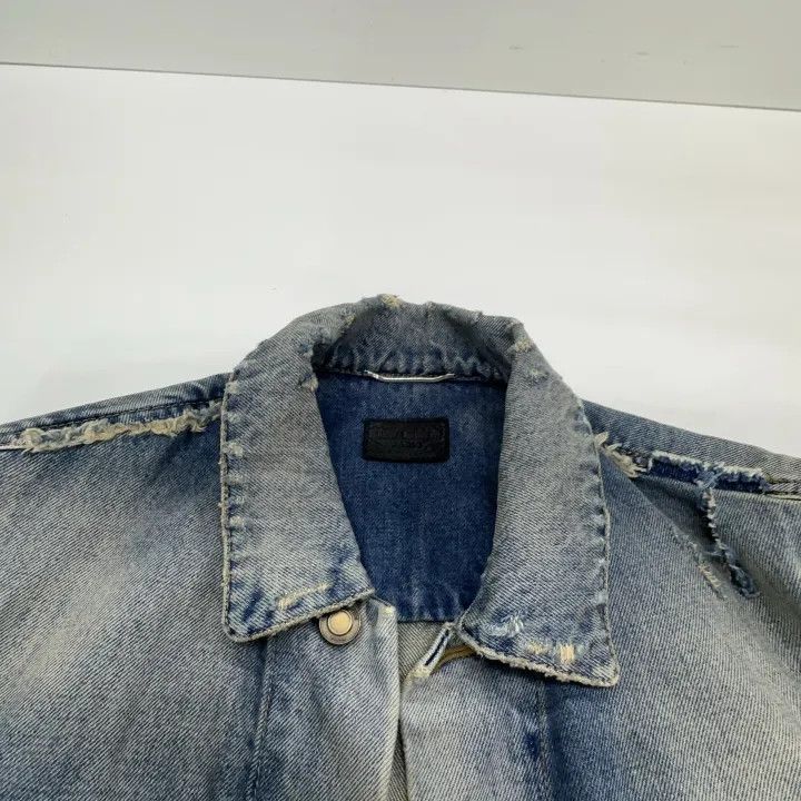 Yves Saint Laurent Yves Saint Laurent Blue Wash Denim Jacket 0079 Size XS / US 0-2 / IT 36-38 - 6 Thumbnail