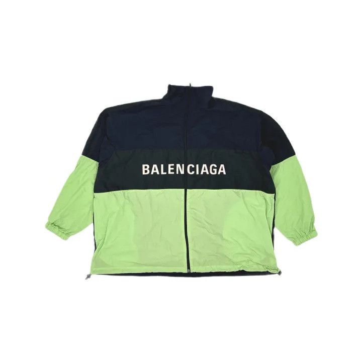 Balenciaga Balenciaga Two-Tone Zippered Long Sleeve Jacket 0079 Size XS / US 0-2 / IT 36-38 - 2 Thumbnail