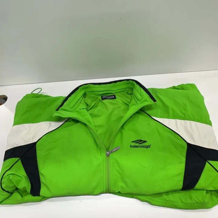 Balenciaga Balenciaga SS22 3B Sports Icon Colorblock Jacket 0079 Size S / US 4 / IT 40 - 10 Thumbnail