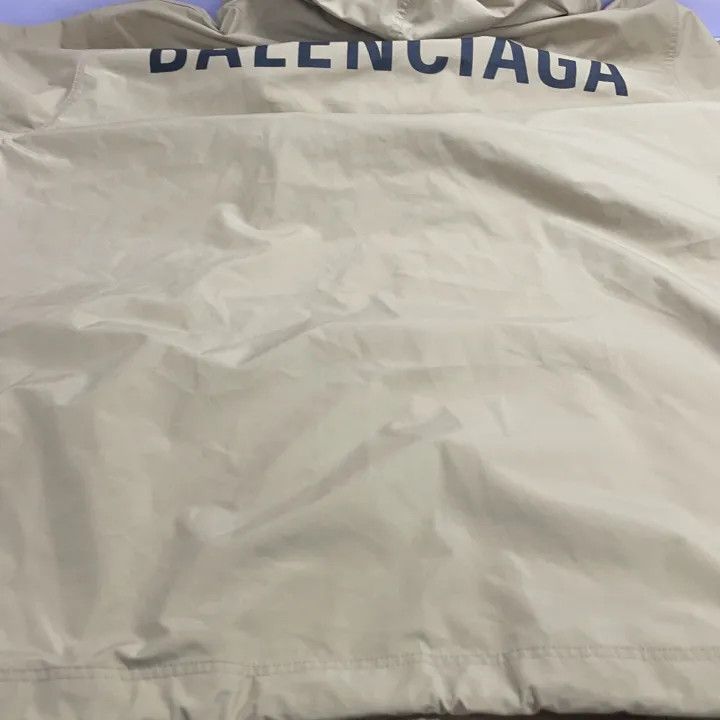 Balenciaga Balenciaga Logo Print Hooded Jacket 0079 Size S / US 4 / IT 40 - 9 Thumbnail