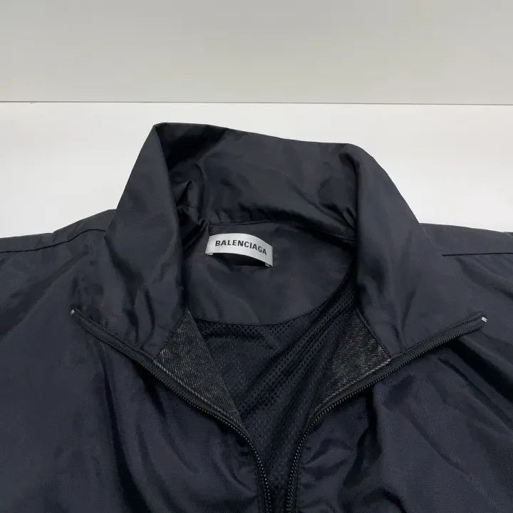 Balenciaga Balenciaga Black Logo Print Jacket 0079 Size S / US 4 / IT 40 - 7 Thumbnail