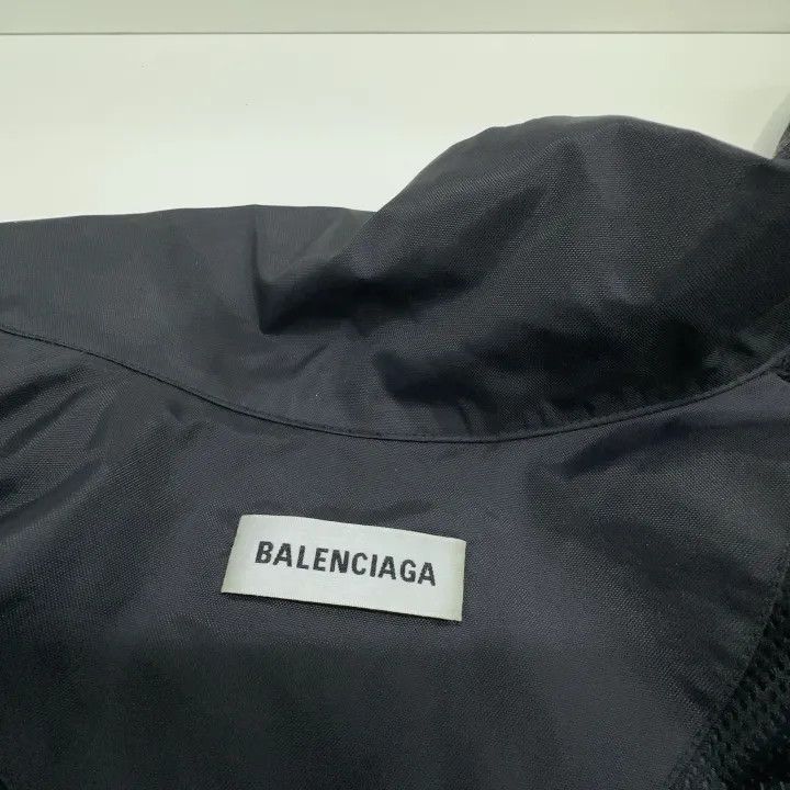 Balenciaga Balenciaga Black Logo Print Jacket 0079 Size S / US 4 / IT 40 - 6 Thumbnail