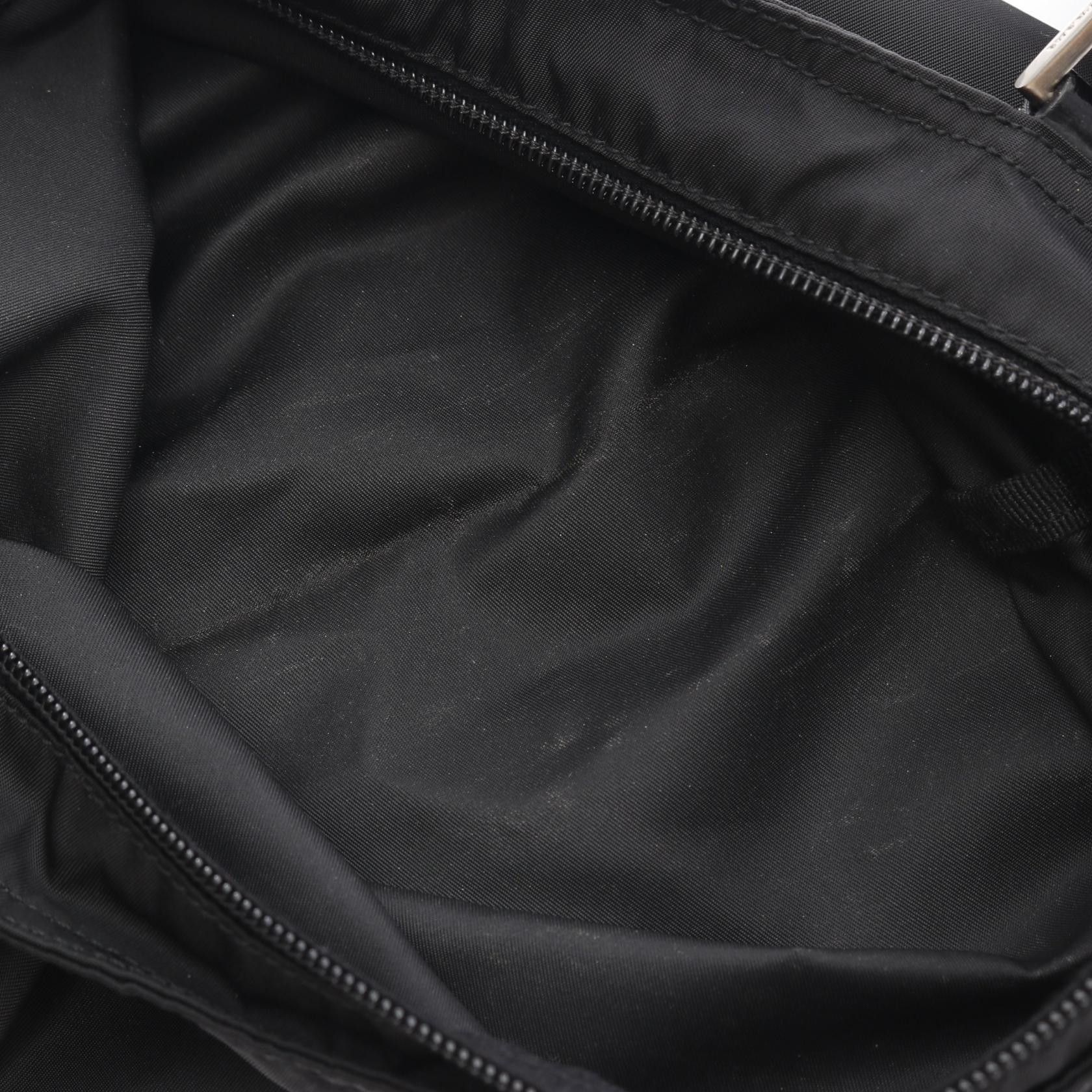 Prada Prada Prada Re-Nylon Nylon Leather Shoulder Bag Leather Shoulder Bag Size ONE SIZE - 5 Thumbnail