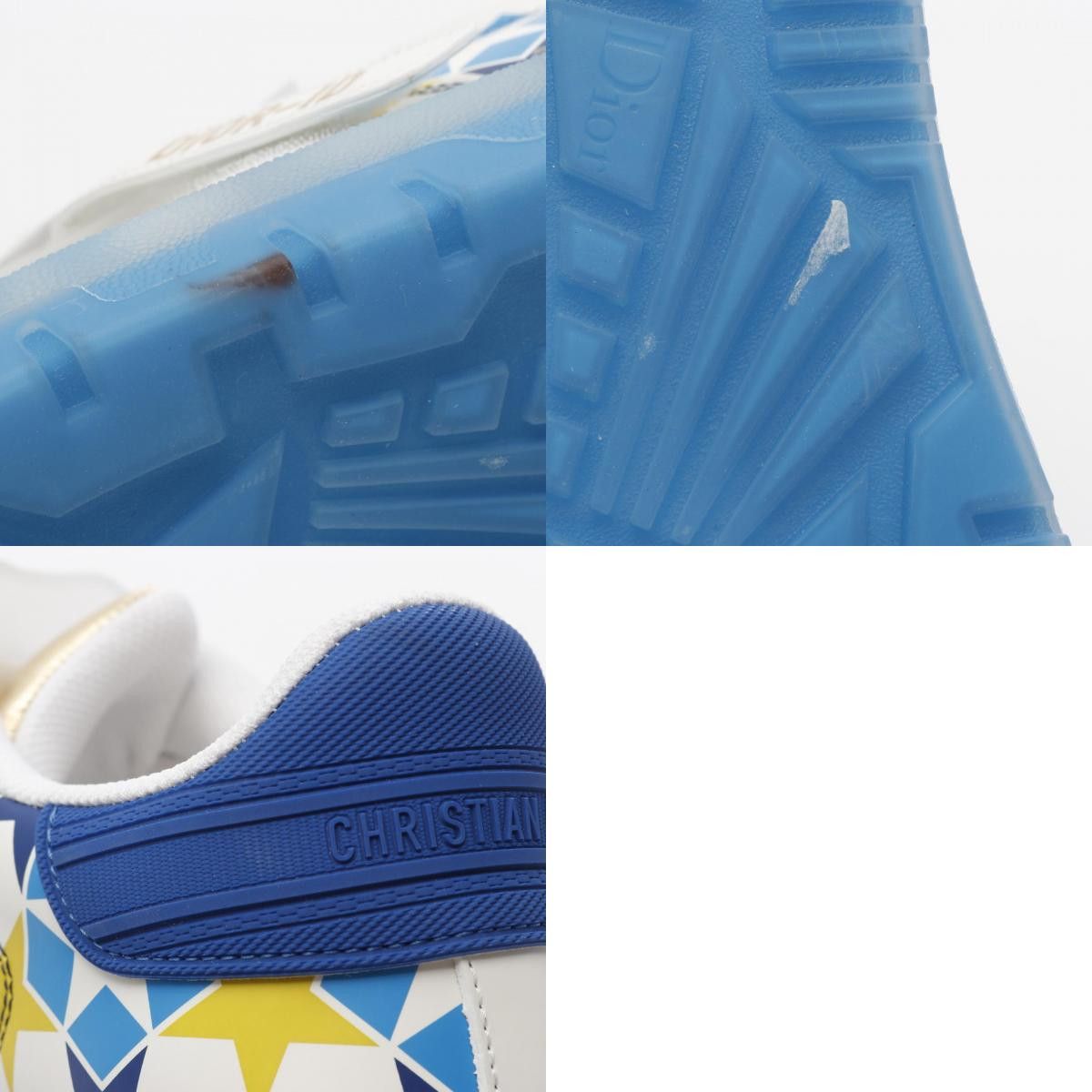 Dior Dior Christian Dior ID Leather Rubber Sneakers Leather Shoes Size ONE SIZE - 10 Thumbnail