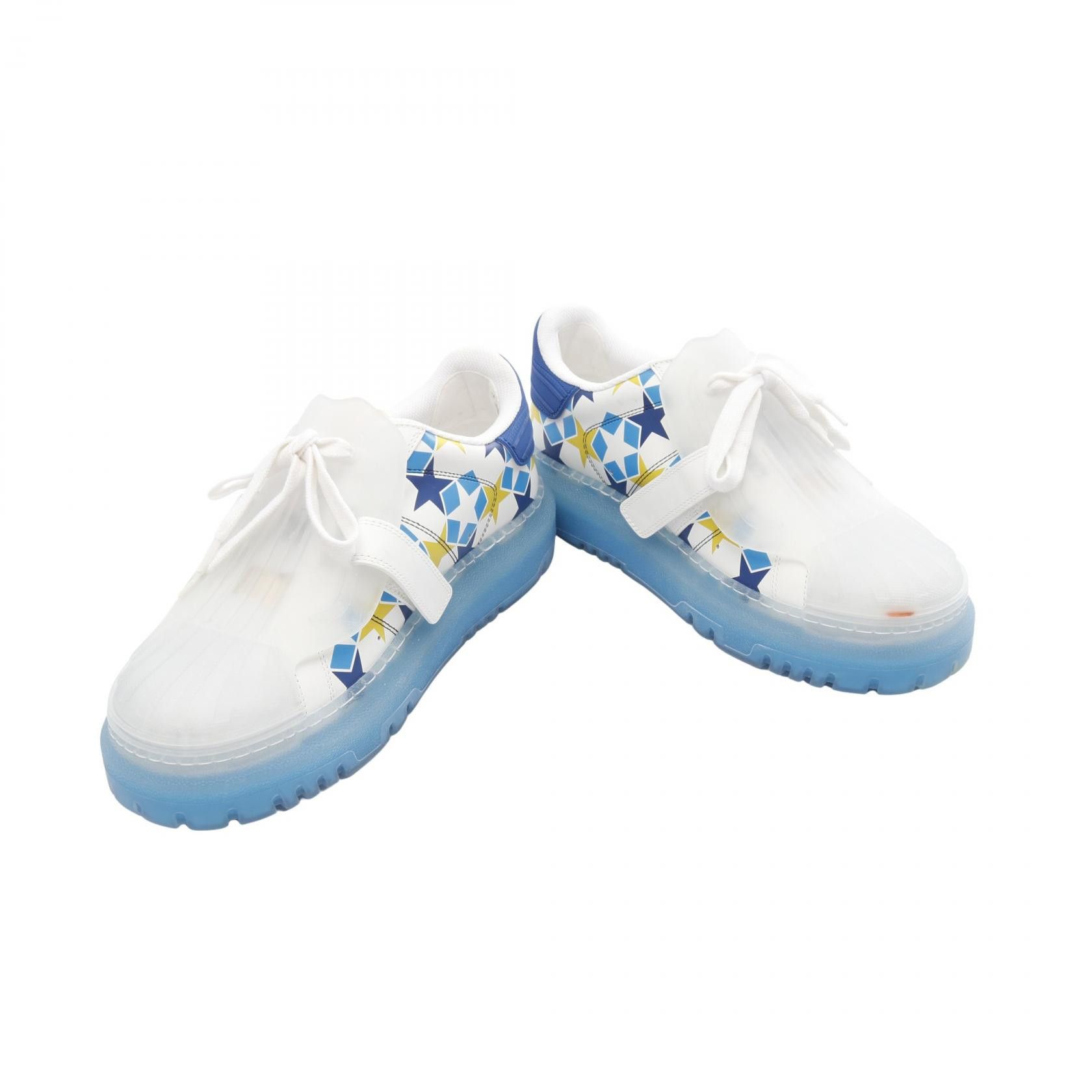 Dior Dior Christian Dior ID Leather Rubber Sneakers Leather Shoes Size ONE SIZE - 3 Thumbnail