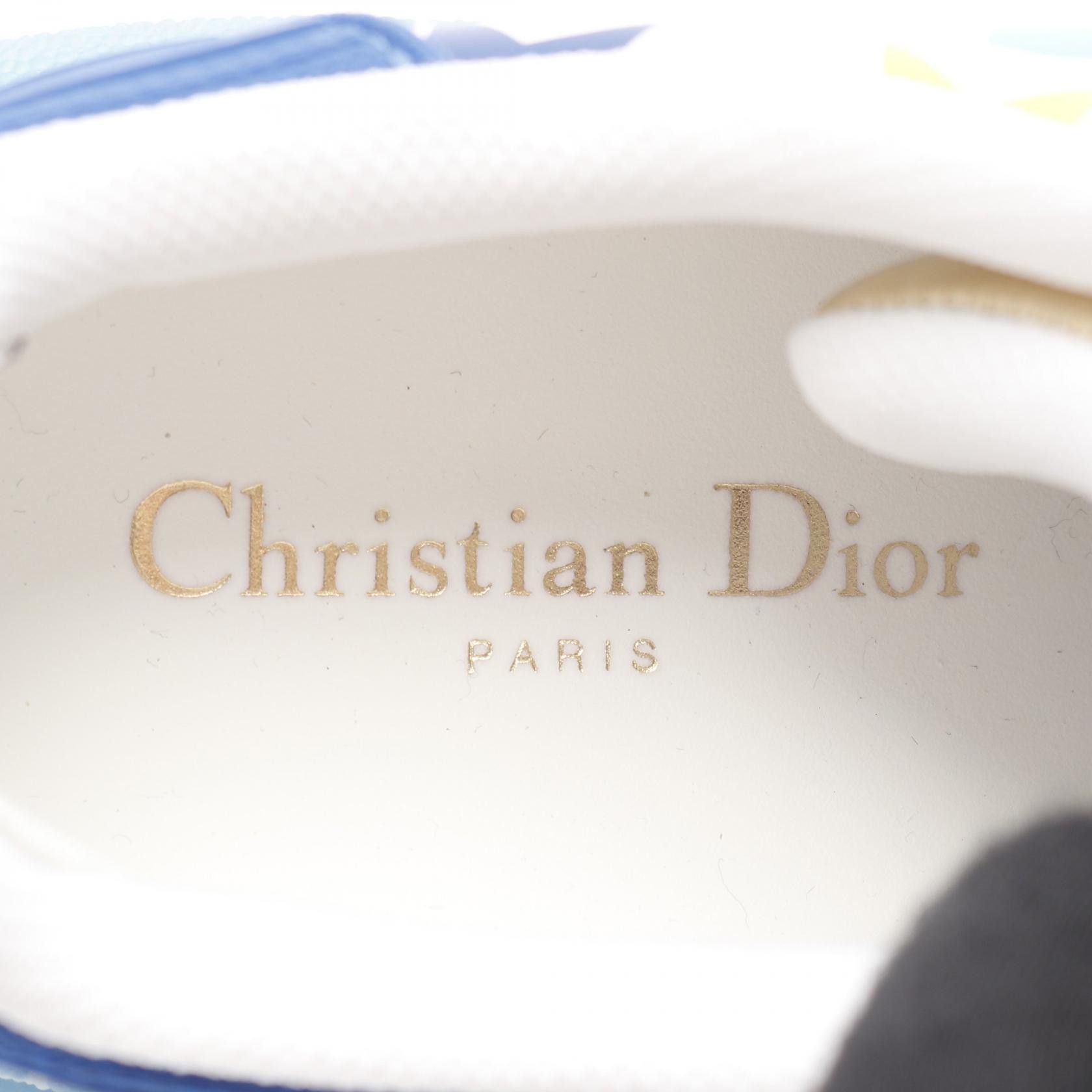 Dior Dior Christian Dior ID Leather Rubber Sneakers Leather Shoes Size ONE SIZE - 5 Thumbnail