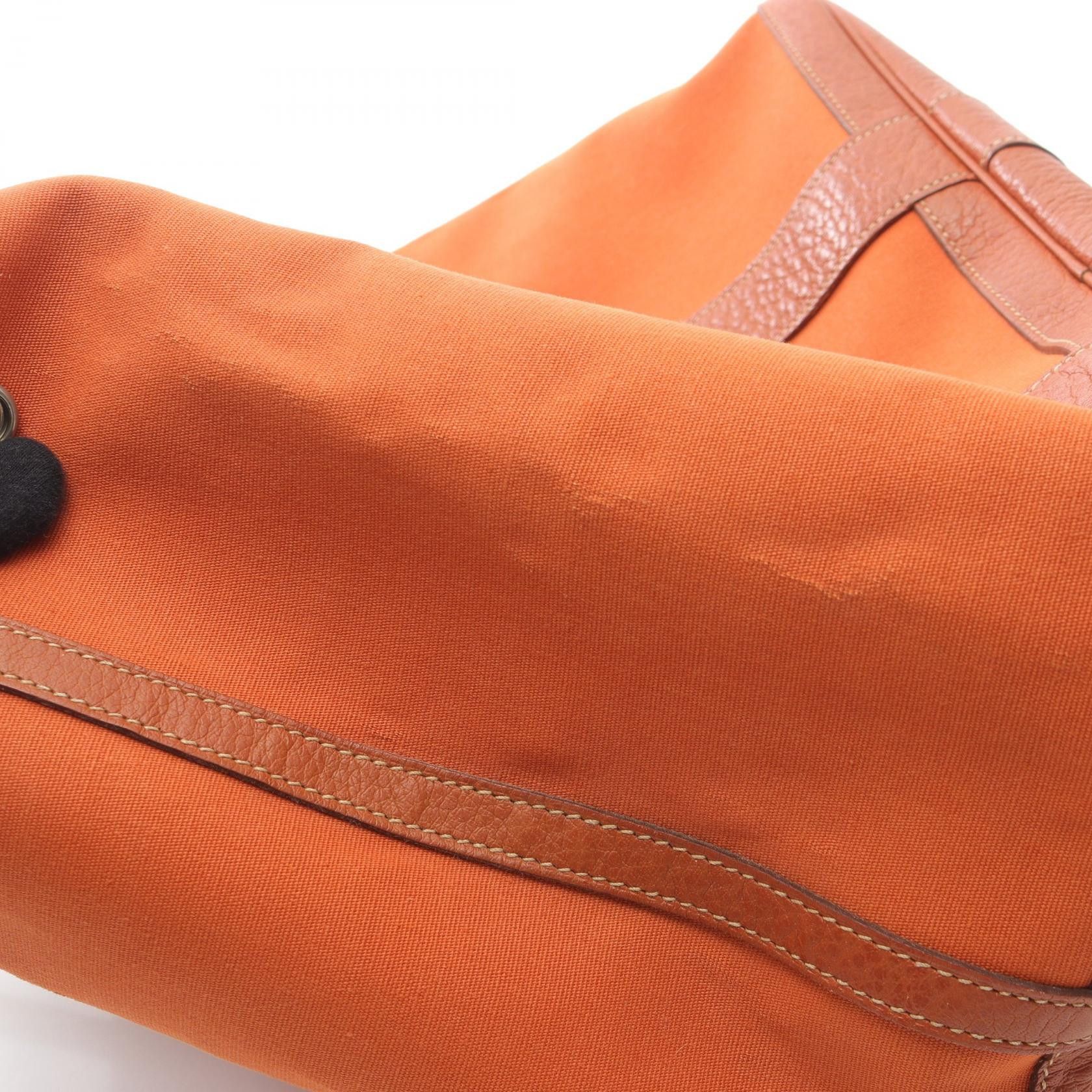 Hermes Hermes Hermes Garden Party PM Toile Officier Leather Tote Bag Leather Tote Bag Stamp J (2006) Size ONE SIZE - 9 Thumbnail