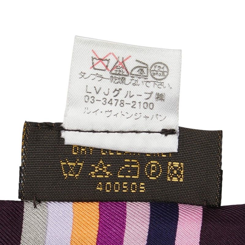 Louis Vuitton Louis Vuitton Louis Vuitton Bandeau Monogram Silk Scarf Others Scarf Size ONE SIZE - 4 Thumbnail