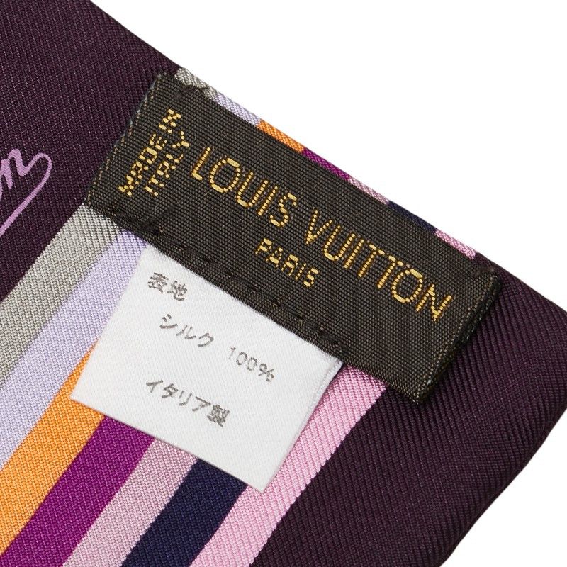 Louis Vuitton Louis Vuitton Louis Vuitton Bandeau Monogram Silk Scarf Others Scarf Size ONE SIZE - 3 Thumbnail