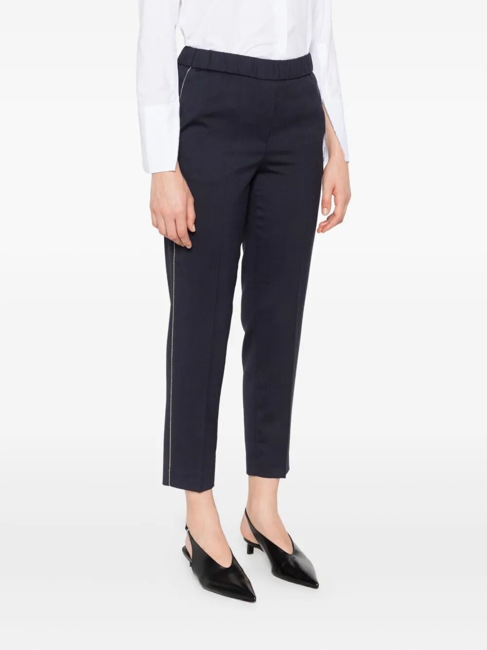 Peserico Pants Size 28" / US 6 / IT 42 - 4 Thumbnail