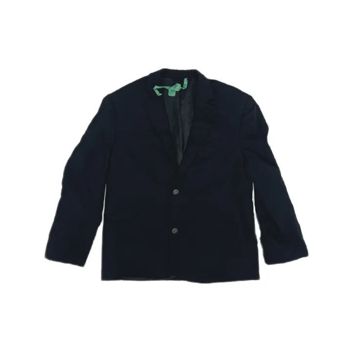 Balenciaga Balenciaga Black Washed Wool Blend Blazer for Women 0079 Size XS / US 0-2 / IT 36-38 - 2 Thumbnail