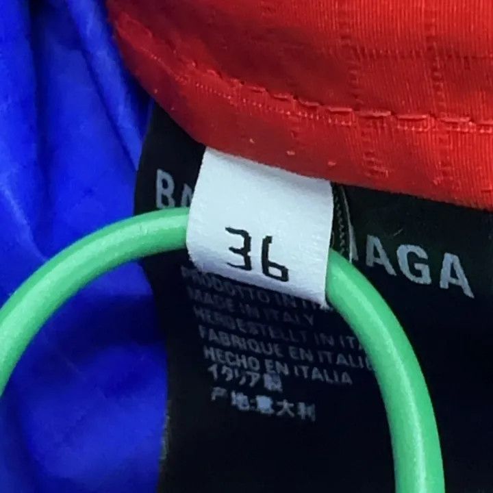 Balenciaga Balenciaga Colorful Zip Collar Jacket for Women 0079 Size S / US 4 / IT 40 - 4 Thumbnail