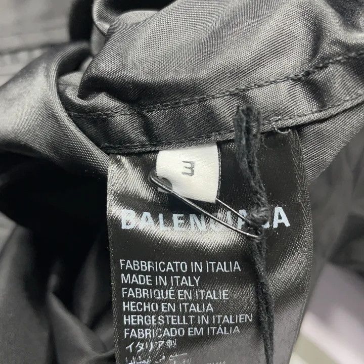 Balenciaga Balenciaga SS22 Logo Print Zip Jacket for Women 0079 Size L / US 10 / IT 46 - 6 Thumbnail