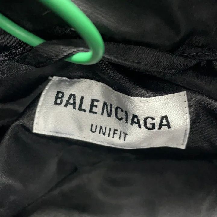 Balenciaga Balenciaga SS22 Logo Print Zip Jacket for Women 0079 Size L / US 10 / IT 46 - 4 Thumbnail