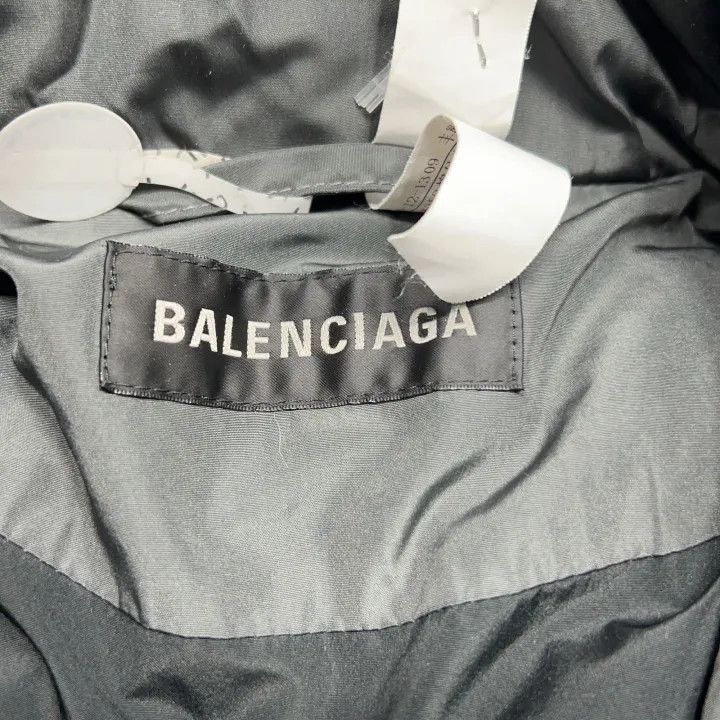Balenciaga Balenciaga Gray High-Neck Zip Jacket 0079 Size XS / US 0-2 / IT 36-38 - 4 Thumbnail