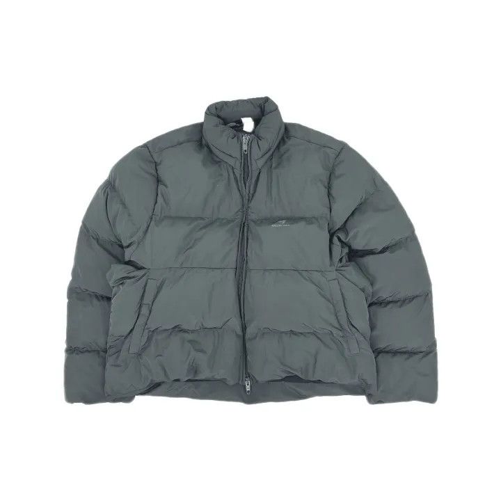 Balenciaga Balenciaga Gray High-Neck Zip Jacket 0079 Size XS / US 0-2 / IT 36-38 - 2 Thumbnail