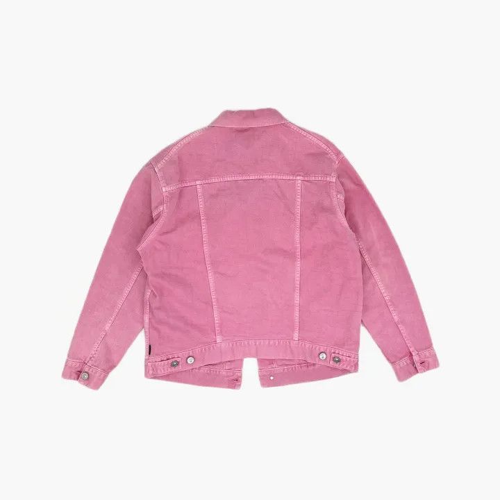 Balenciaga Balenciaga Valentine's Day Pink Denim Jacket 0079 Size XS / US 0-2 / IT 36-38 - 3 Thumbnail