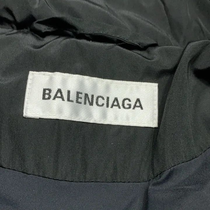 Balenciaga Balenciaga Black Casual Oversized Jacket for Women 0079 Size S / US 4 / IT 40 - 3 Thumbnail