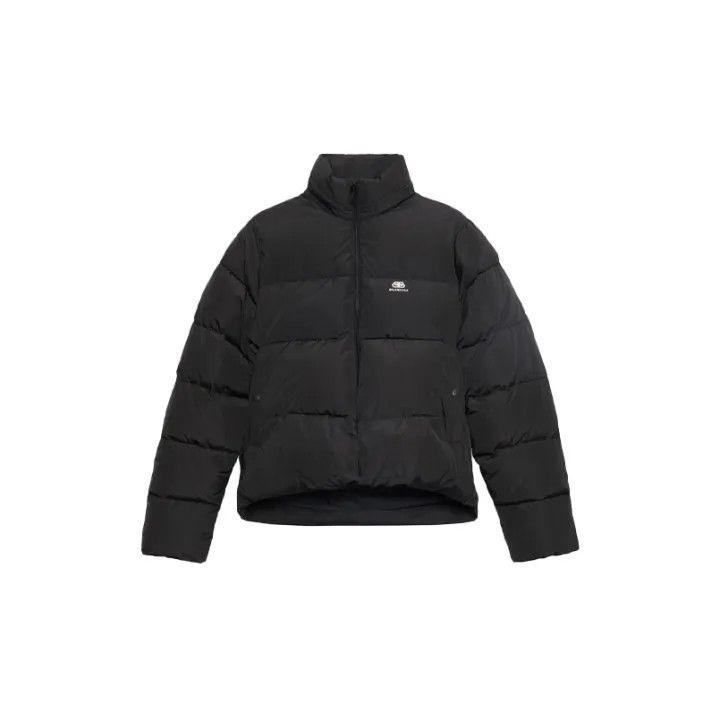 Balenciaga Balenciaga Black Casual Oversized Jacket for Women 0079 Size S / US 4 / IT 40 - 2 Thumbnail