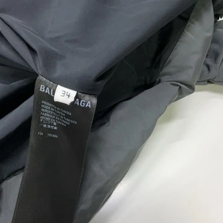 Balenciaga Balenciaga Gray Performance Logo Satin Jacket 0079 Size XS / US 0-2 / IT 36-38 - 4 Thumbnail