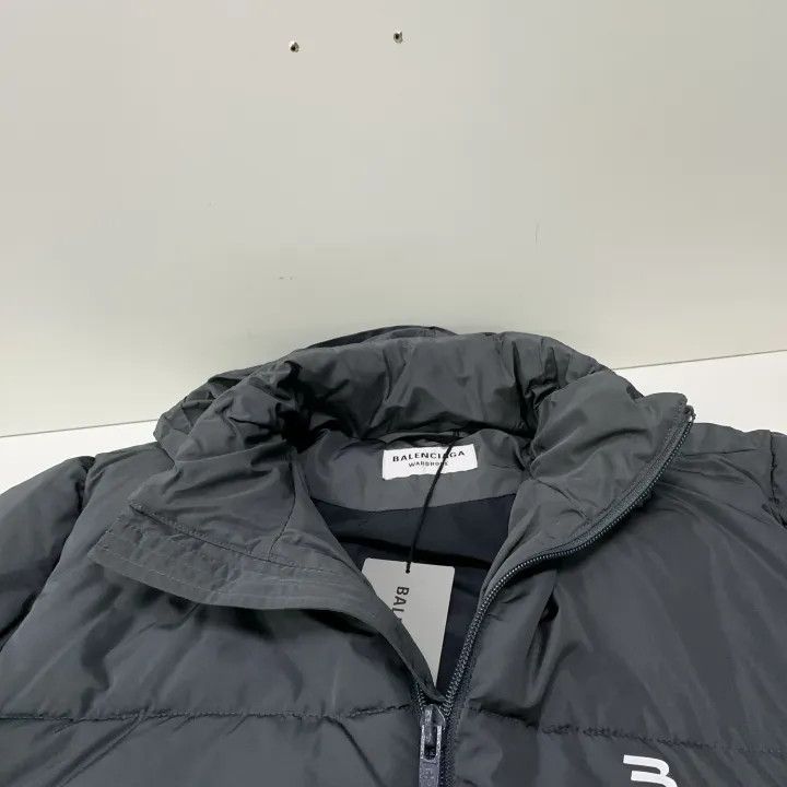 Balenciaga Balenciaga Gray Performance Logo Satin Jacket 0079 Size XS / US 0-2 / IT 36-38 - 8 Thumbnail