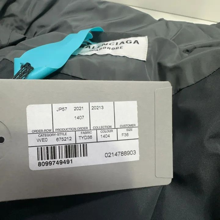 Balenciaga Balenciaga Logo High-Performance Puff Jacket 0079 Size S / US 4 / IT 40 - 7 Thumbnail