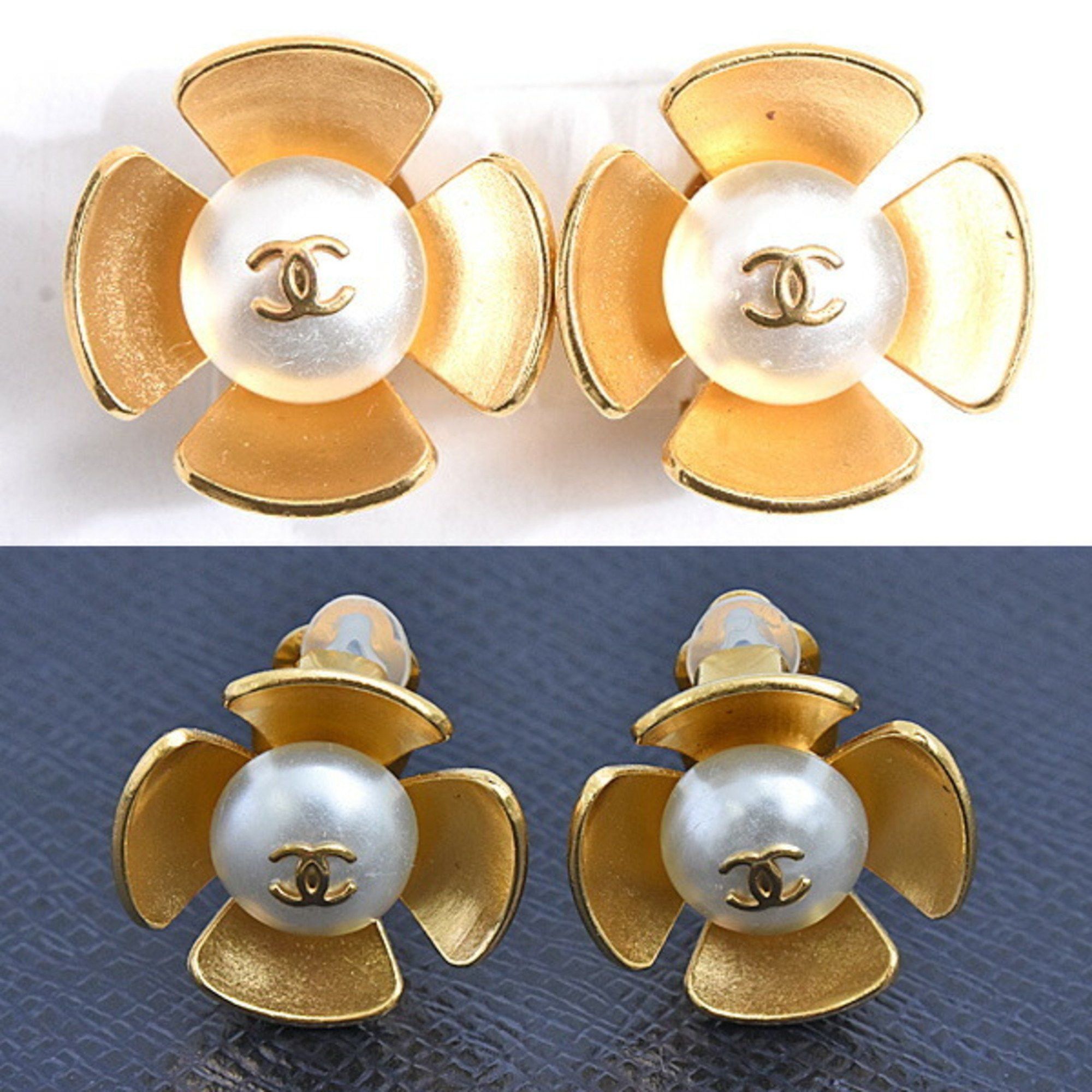 Chanel Chanel Coco Mark earring Size ONE SIZE - 9 Thumbnail