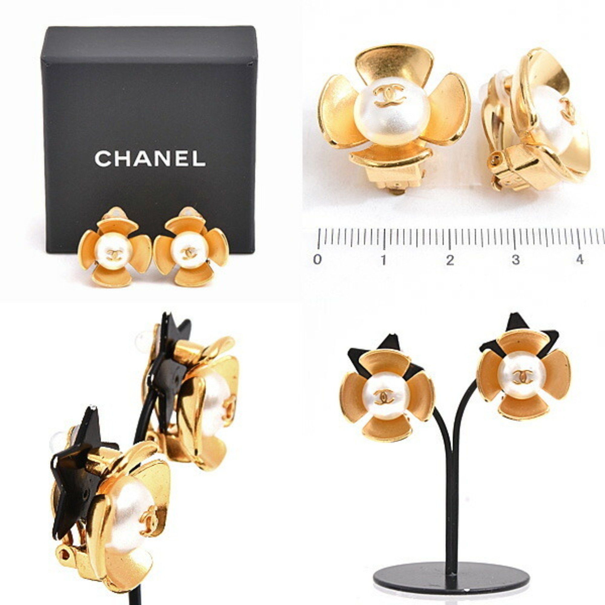 Chanel Chanel Coco Mark earring Size ONE SIZE - 10 Thumbnail