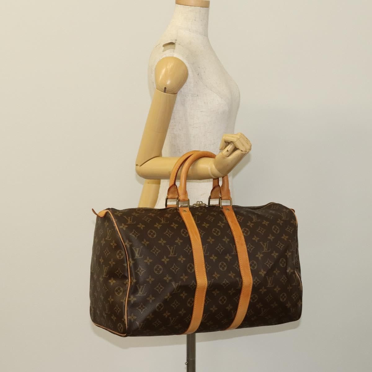 Louis Vuitton Louis Vuitton Keepall 45 travel Size ONE SIZE - 15 Thumbnail