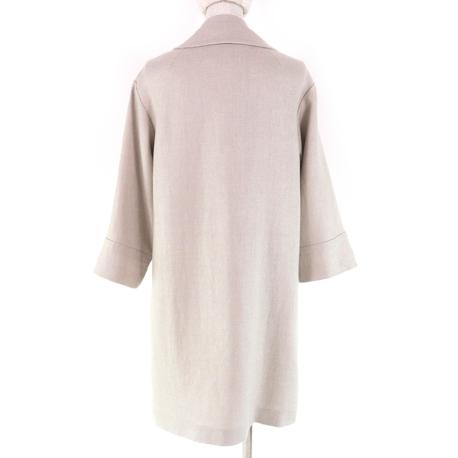 Max Mara MaxMara S MaxMara DESIGN FOR EASY LIVING Linen Coat Others Outerwear DUTY FREE for USA Size ONE SIZE - 3 Thumbnail
