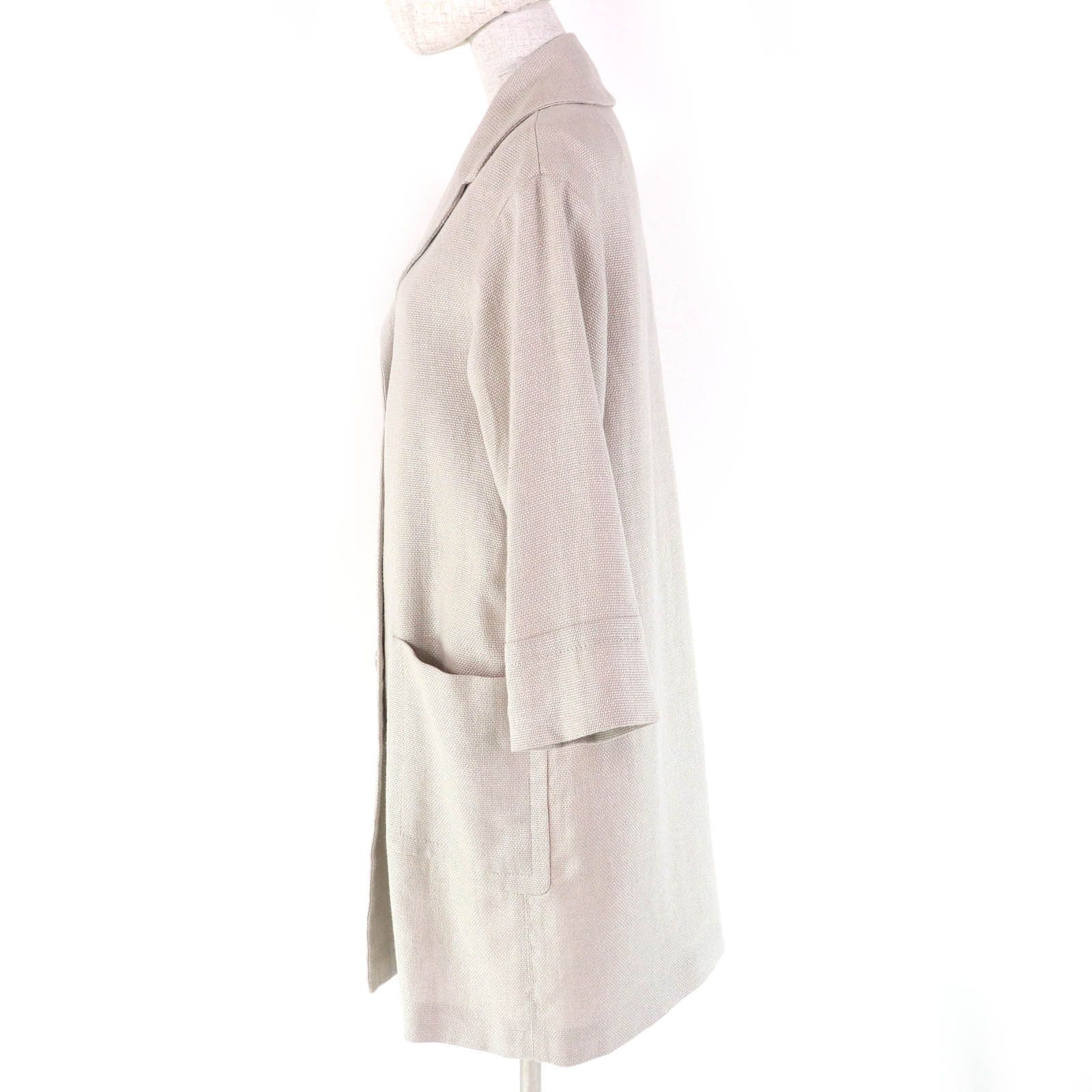 Max Mara MaxMara S MaxMara DESIGN FOR EASY LIVING Linen Coat Others Outerwear DUTY FREE for USA Size ONE SIZE - 2 Thumbnail