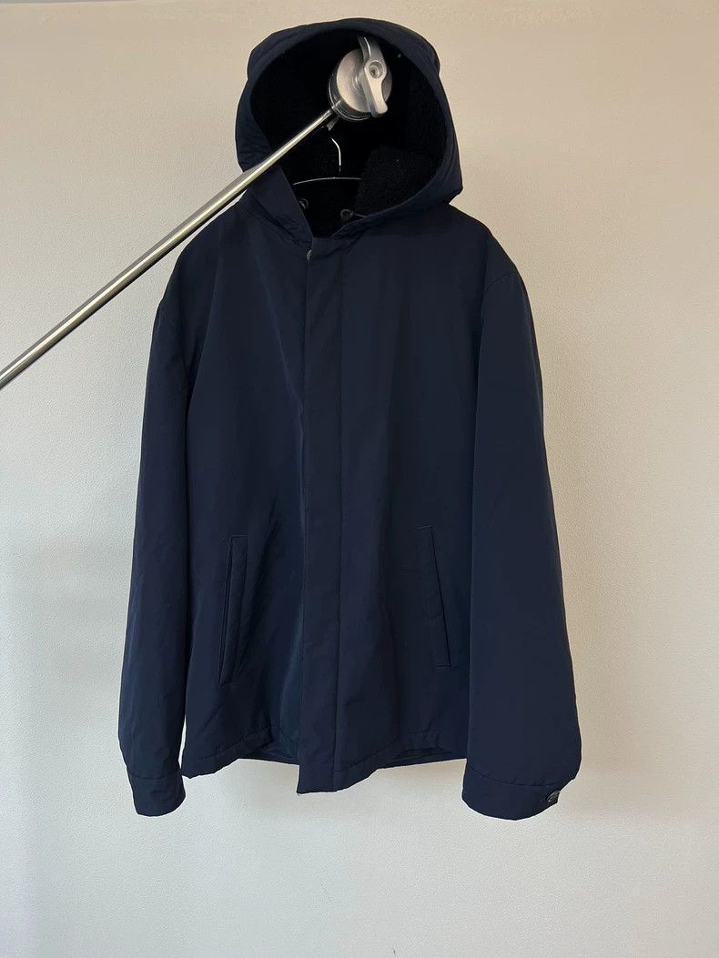 Prada prada black nylon fleece jacket with hood Size US L / EU 52-54 / 3 - 8 Thumbnail