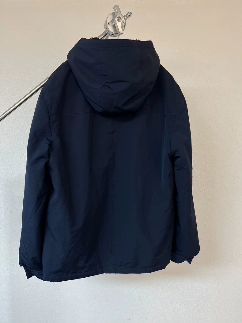 Prada prada black nylon fleece jacket with hood Size US L / EU 52-54 / 3 - 3 Thumbnail