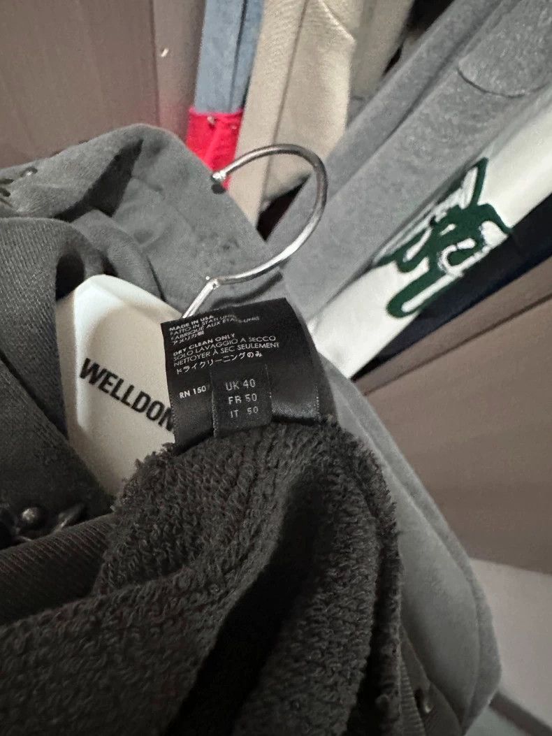 Amiri stylish gray hoodie with embellishments Size US M / EU 48-50 / 2 - 4 Thumbnail
