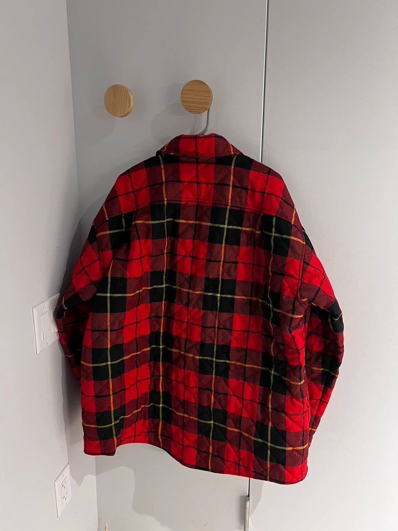 Balenciaga Balenciaga Padded Plaid Shirt Jacket Size US L / EU 52-54 / 3 - 2 Thumbnail