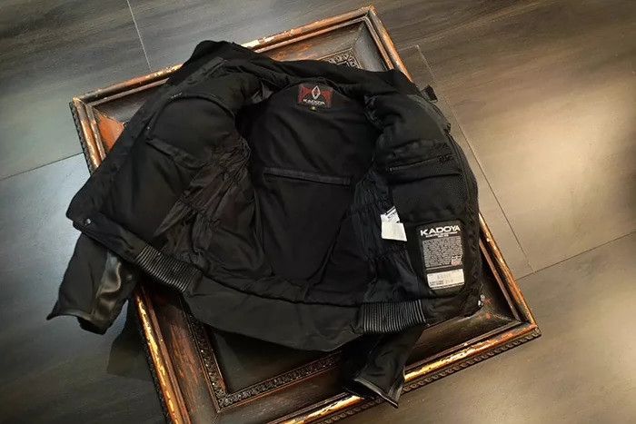 Kadoya stylish black motorcycle jacket with armor Size US S / EU 44-46 / 1 - 6 Thumbnail