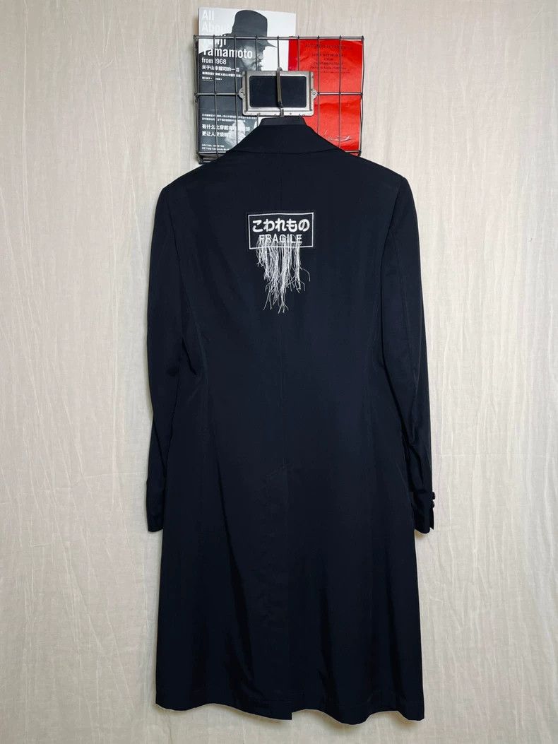 Yohji Yamamoto Yohji Yamamoto Dr. Jkt Black Long Coat Size US M / EU 48-50 / 2 - 2 Thumbnail